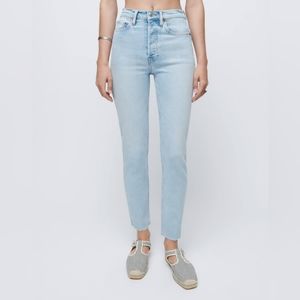 Re/Done 90s high rise ankle crop
